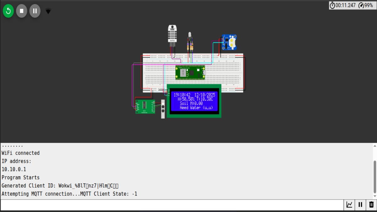 Terra Firma – Smart Garden System project screenshot