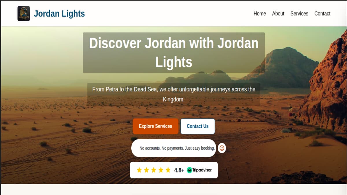 Jordan Lights project screenshot