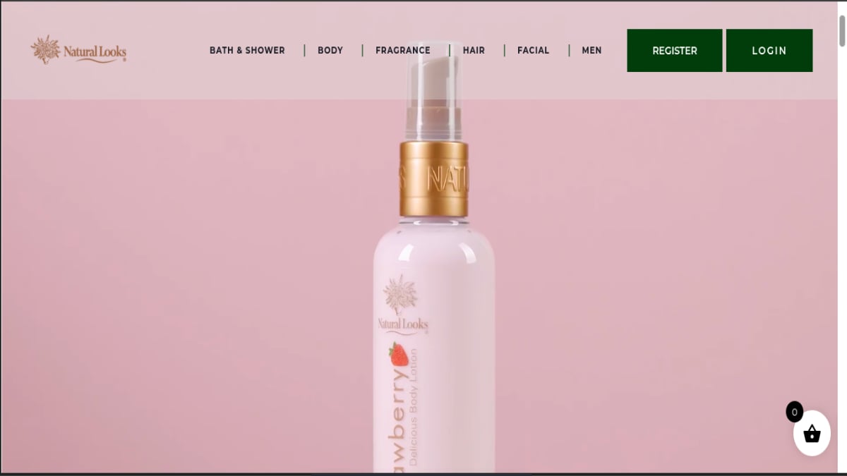 Natural Looks project screenshot